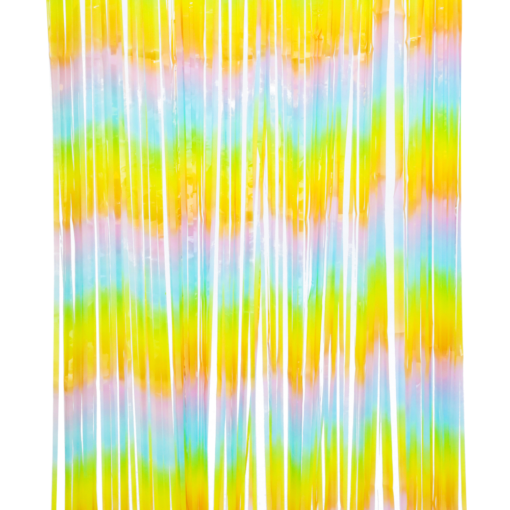 Занавес Дождик Нежная радуга, Макарунс, 100*200 см ВВ