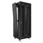 Шкаф напольный 19", 18U Cabeus ND-05C-18U60/80-BK