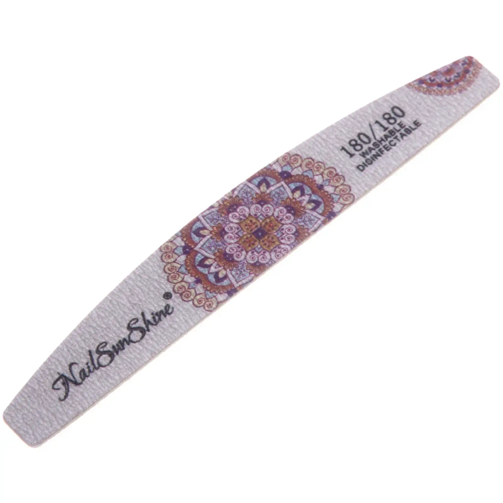 Пилка наждачная профессиональная «ЭНТИ», цвет серебро, 180/180грит, 2,8*17,8см (блистер Ultramarine)