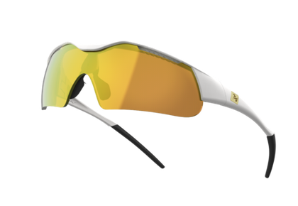 Спортивные очки 720armour Hitman / Matte White / Gold Lens