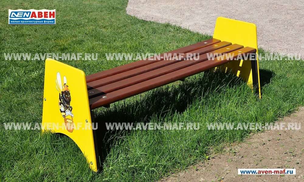 Детская скамейка Сказка