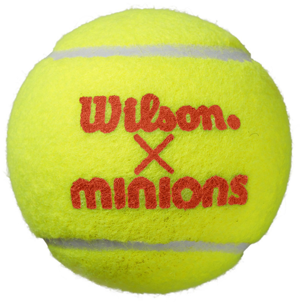 Детские теннисные мячи Wilson Minions Stage 2 3P- orange