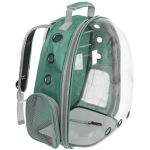 Рюкзак - переноска для животных «ЛЮБИМЫЙ БРО», цвет зеленый, 27*33*43см/до 7кг (Пакет и Лейбл)