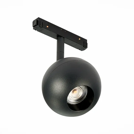 ST354.436.12 Магнитный трековый светильник Черный LED 1*12W 3000K 680Lm Ra>80 36° IP20 L120xW100xH19 СКАЙЛАЙН 48V