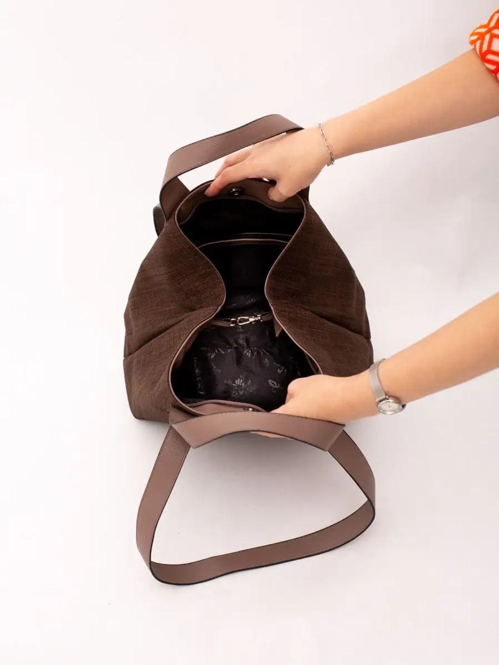 сумка большая через плечо шоппер