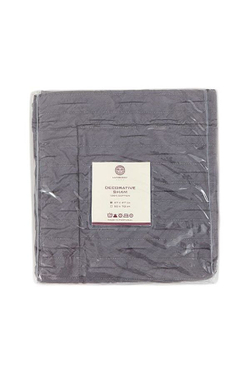 Наволочка декоративная 47х47 Luxberry Silver Rain серый Португалия упаковка