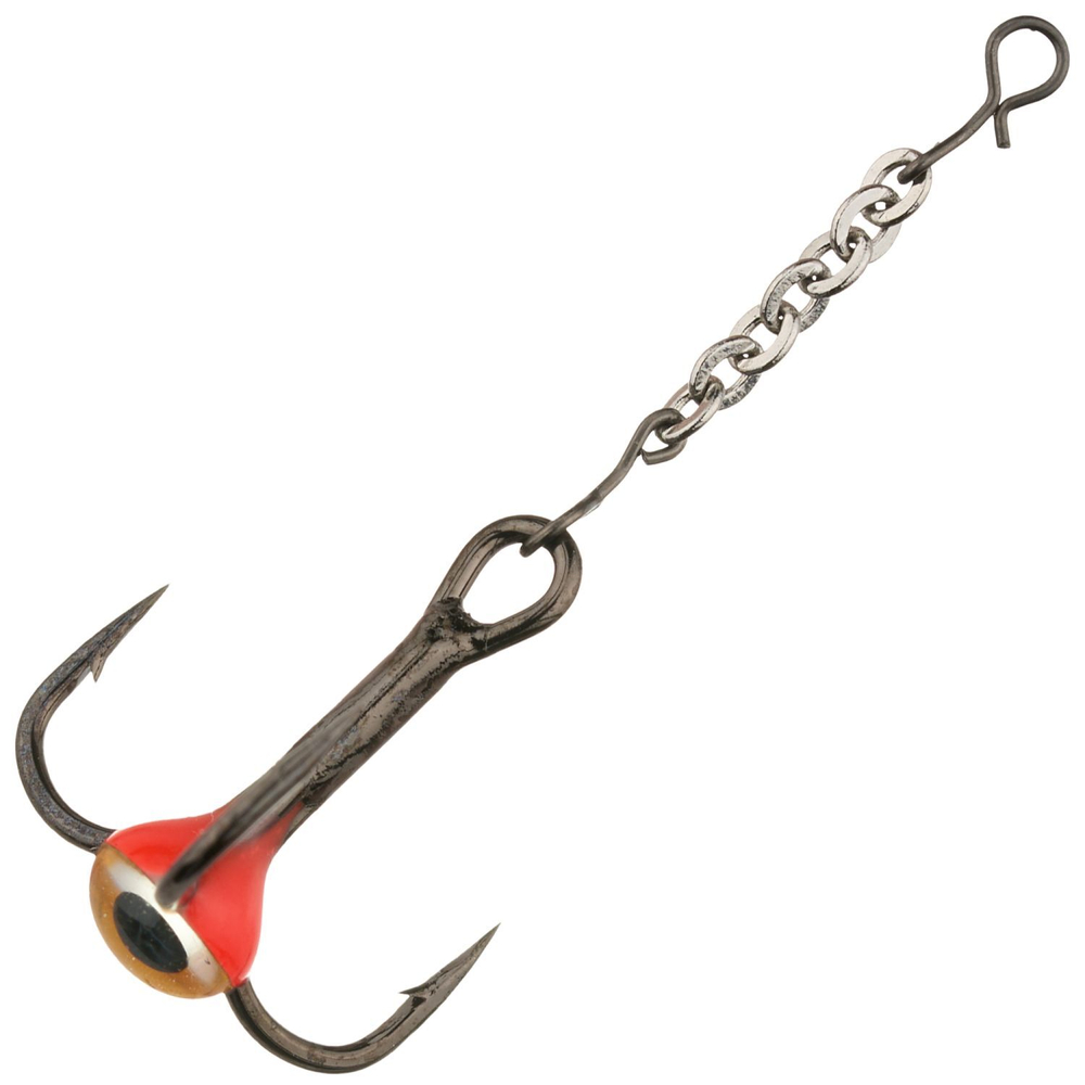 Тройник-капля ECOPRO с глазом золотой + цепочка №12 (упк. 5 шт.). Товар уцененный