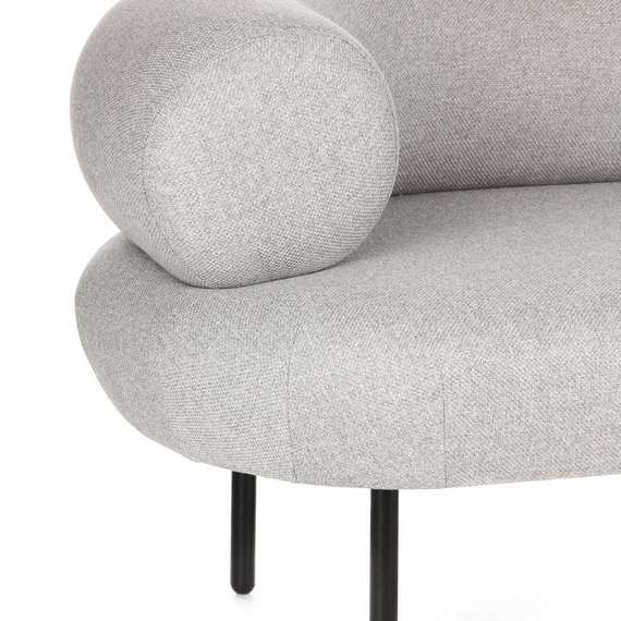 Двухместный диван Adelaide 169 см, серый