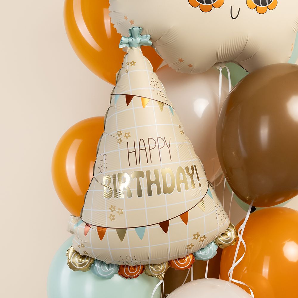 К Шар (26''/66 см) Фигура, Праздничный колпачок (БГ-)  Изображение2