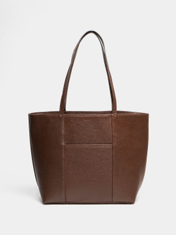 Шоппер MAlin Marvarid | Шоколадный