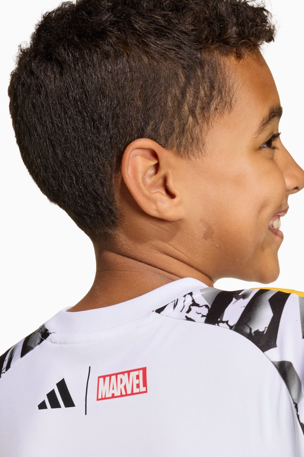 Футболка adidas Real Madrid x Marvel 25/26 Competition Training Junior - белый