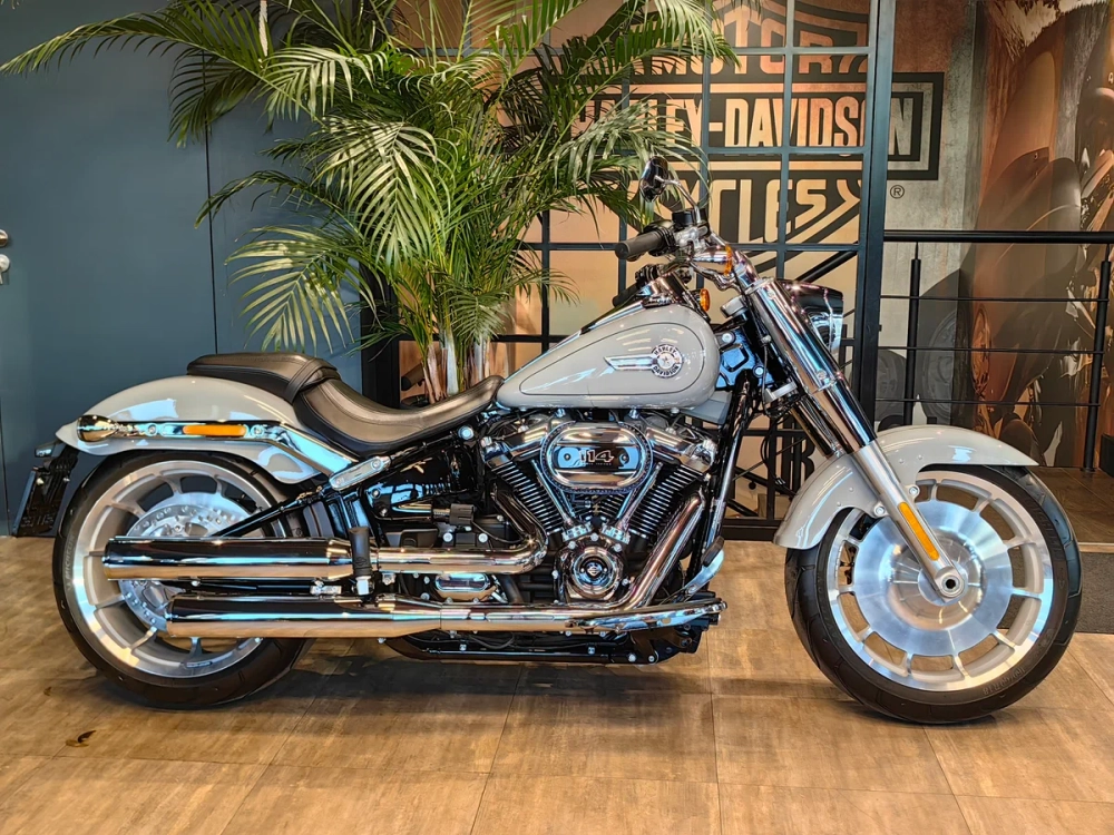 Harley-Davidson Fat Boy 114, 2024 grey