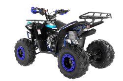 Квадроцикл Wels Thunder EVO 125 куб/см 10 л.с колеса 8" цвет Черно/синий