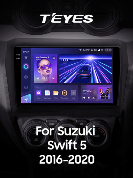 Teyes CC3 2K 9"для Suzuki Swift 2016-2020