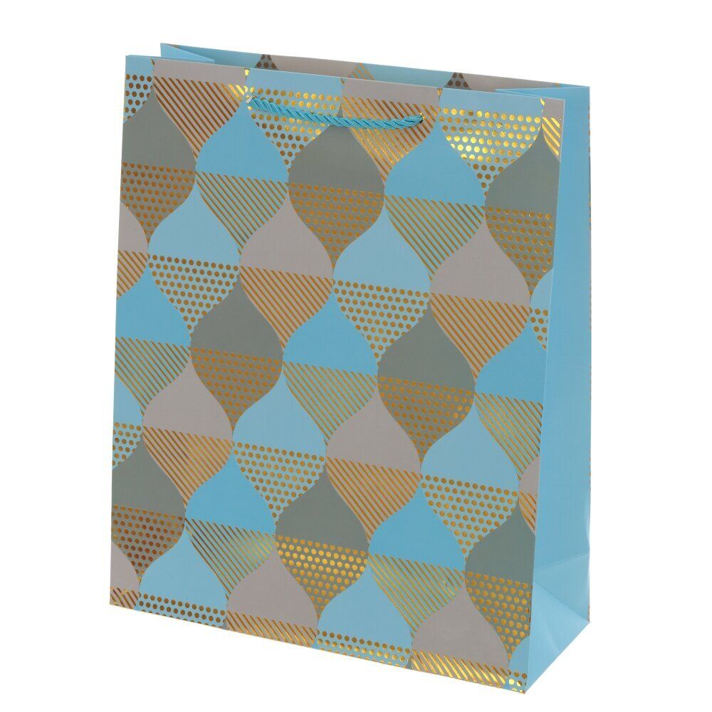 GAEM Пакет подарочный S (бумага 210г/м2, блок микс 12шт), L18 W10 H23 см, 4в.