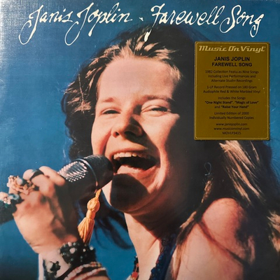 Janis Joplin ‎– Farewell Song (Голландия 2023г.) Red/white