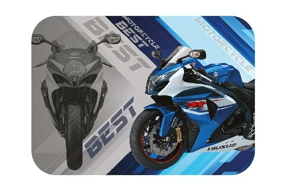 Настольное покрытие д/лепки 430/320 мм "Бэст мото" (Пчёлка)