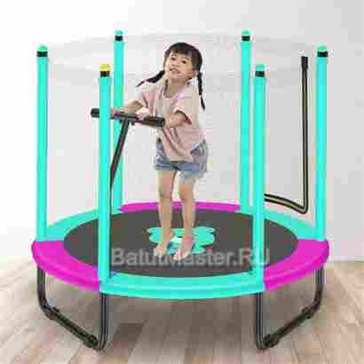 Батут с сеткой с Т-образной ручкой, диаметр 5 фт