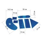 Набор рентгенозащитных пластин Ренекс НРП-1,0