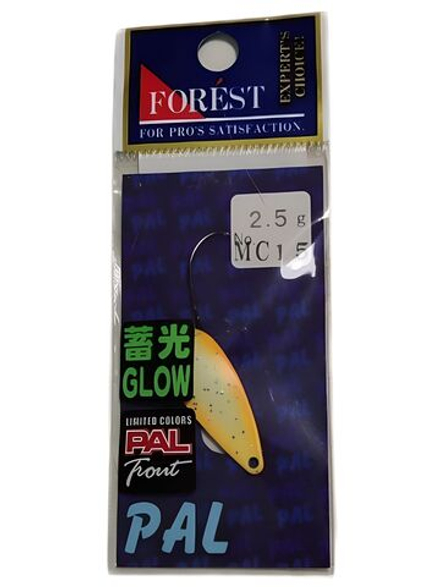 Блесна PAL Limited Forest микроколебалка весом 2,5