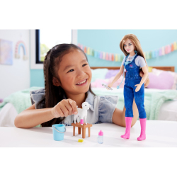 Barbie - Кукла Барби ветеринарная ферма + аксессуары HRG42 / артикул   HRG41 HRG42  / GTIN 194735175956