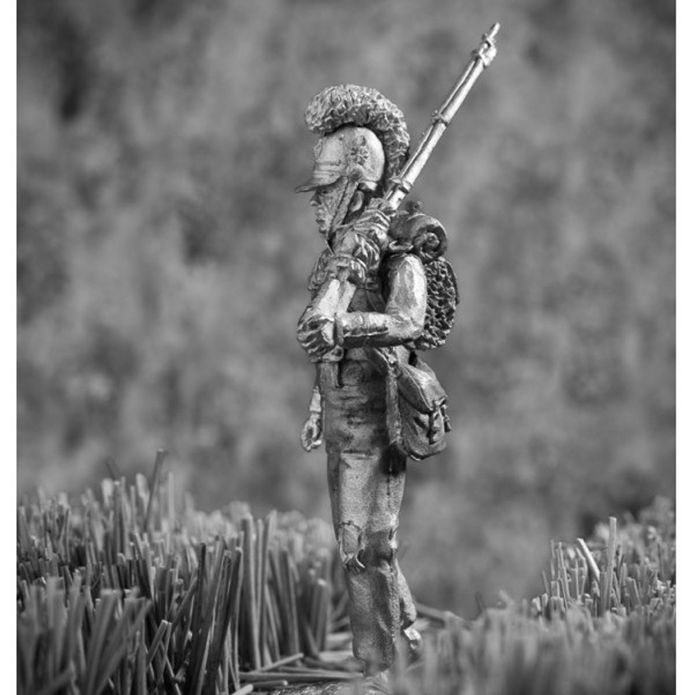 Оловянный солдатик Фузелер баварской линейной пехоты, 1812 год