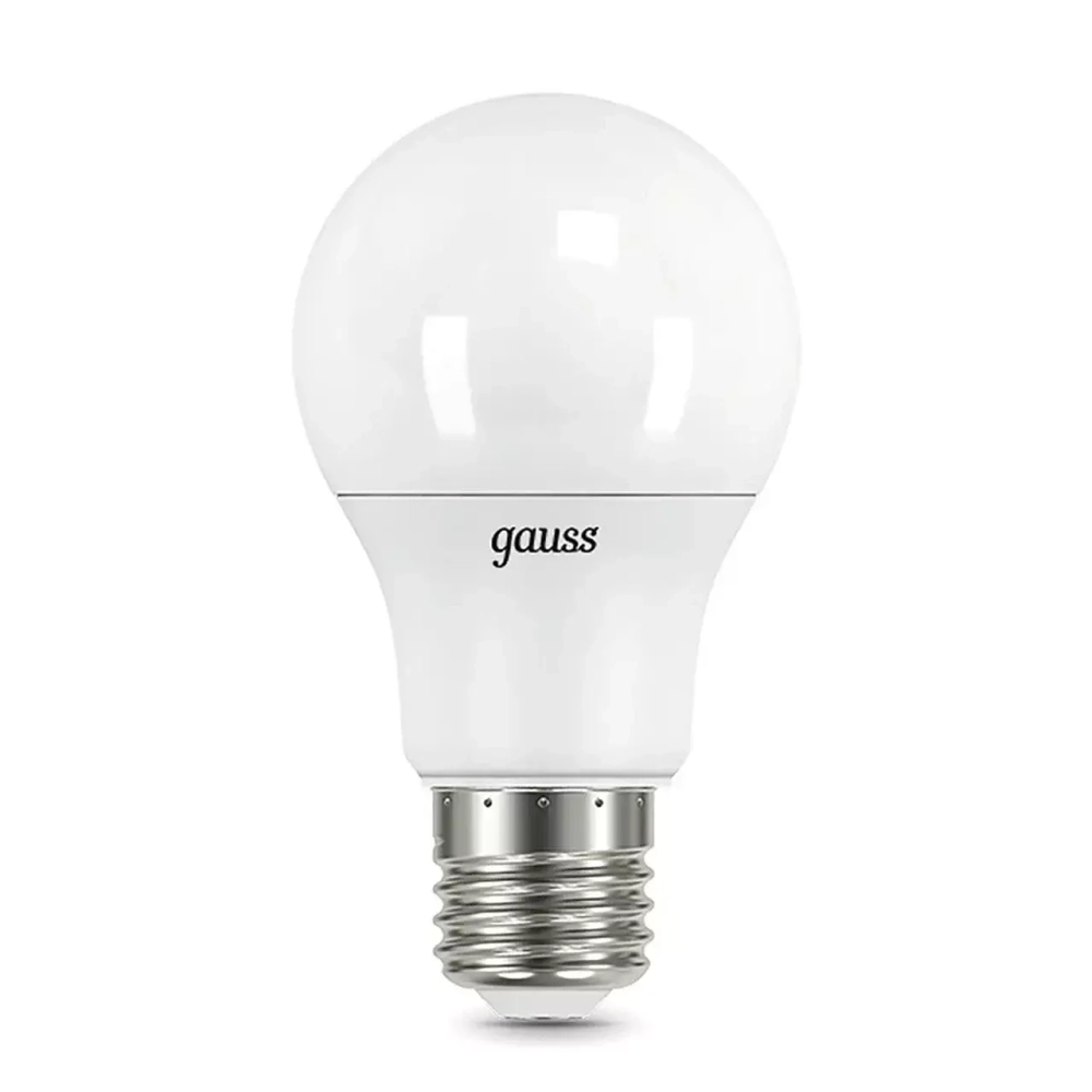 Лампа Gauss A60 10W 920lm 4100K E27 шаг. диммирование LED 1/10/50