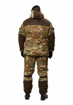 Костюм зимний Горка мультикам (вставки олива)