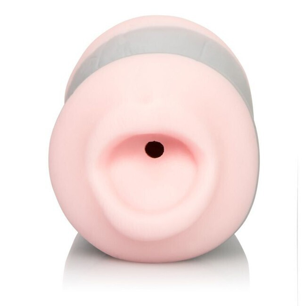 Двойной маструбатор COLT Double Down Masturbator (Цвет: телесный с серым)