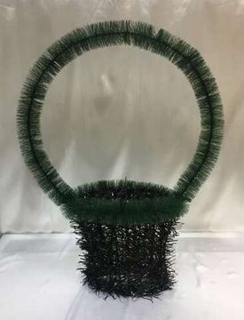 Фон Корзина ЛАДЬЯ средняя (ёлка/ёрш) 15192