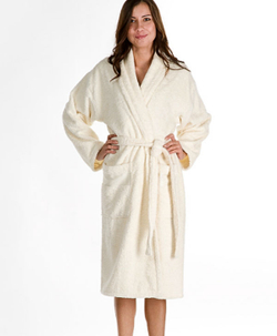 Халат махровый Emanuel Ungaro Perle кремовый Италия
