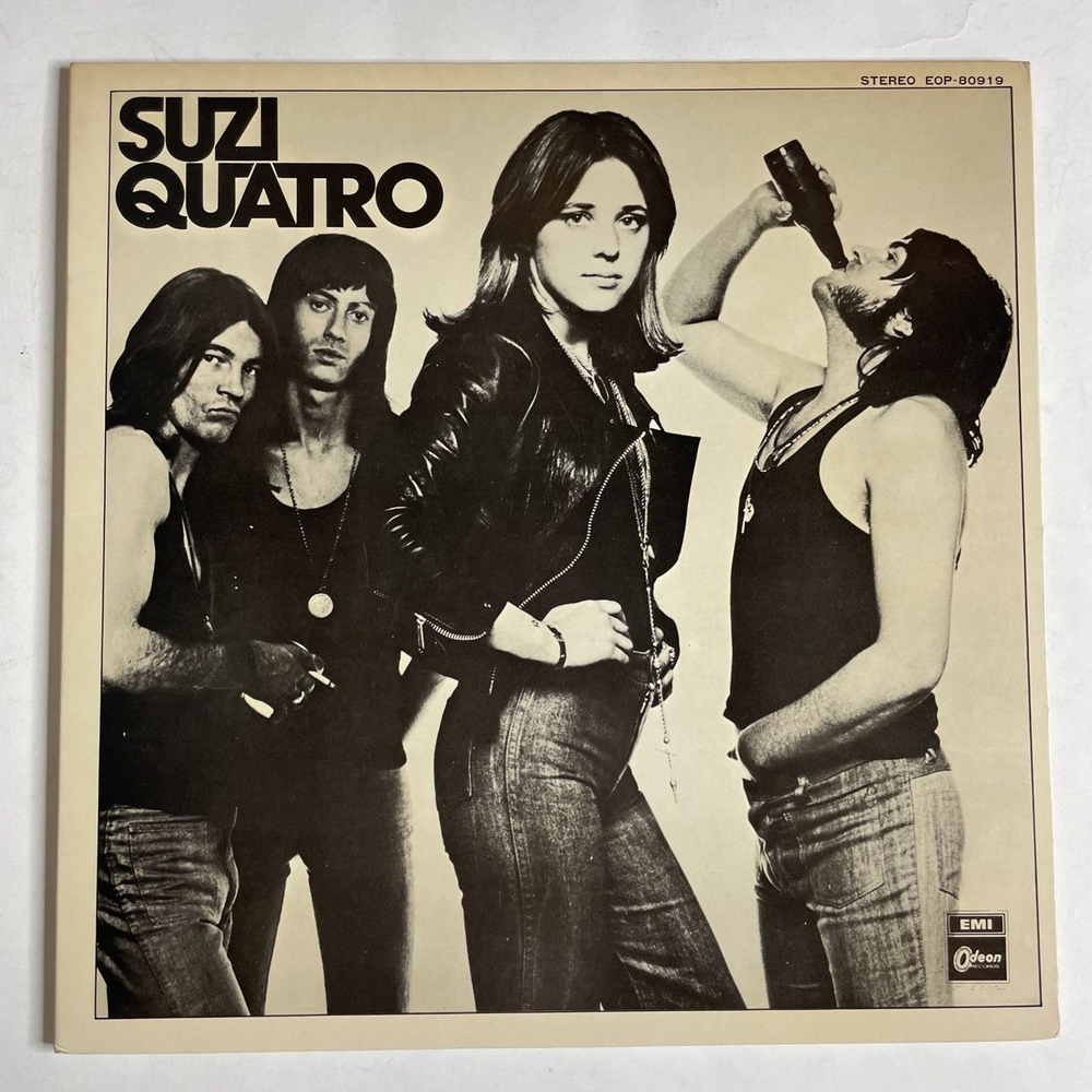 Винтажная виниловая пластинка LP Suzi Quatro 48 Crash (Japan 1974) (No Obi)
