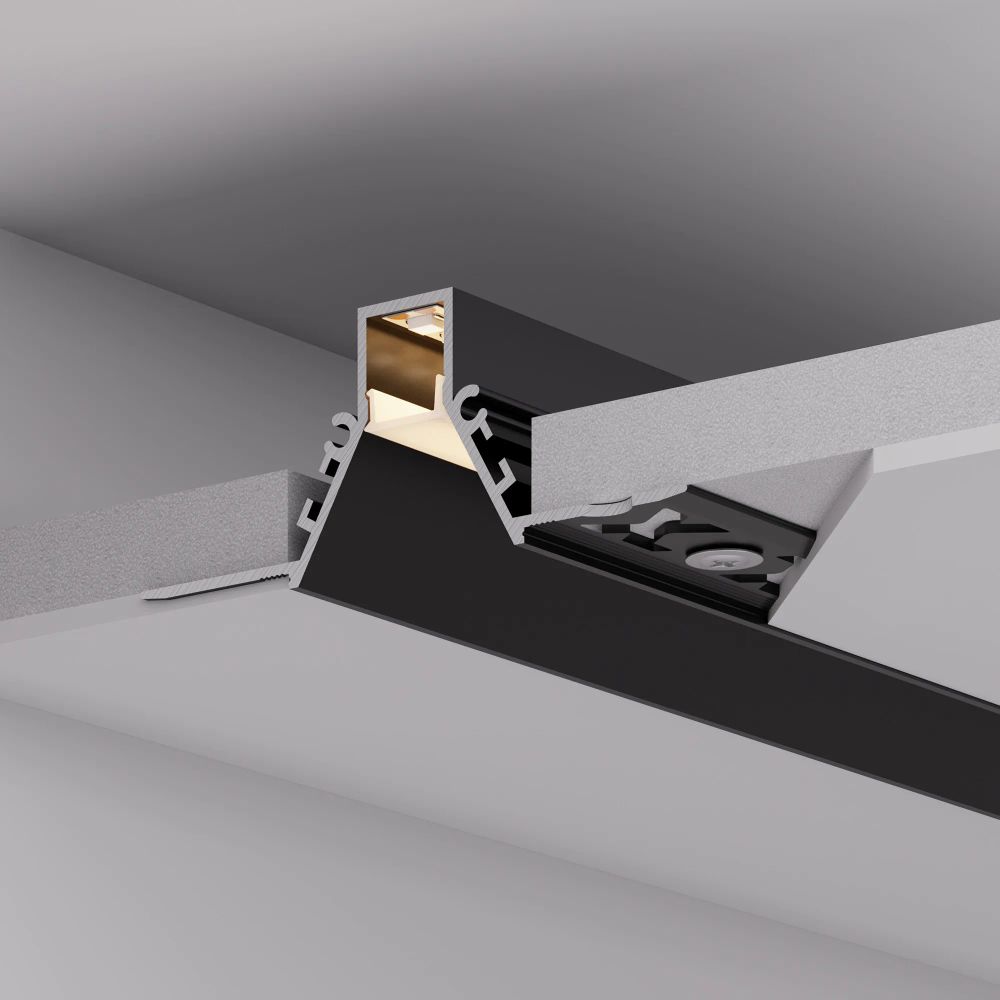 Профиль COMFORT10-V-FANTOM-2000 BLACK (Arlight, Алюминий) 052541