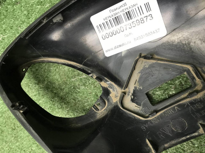 Крышка зеркала правая Porsche Cayenne 3 (17-нв)