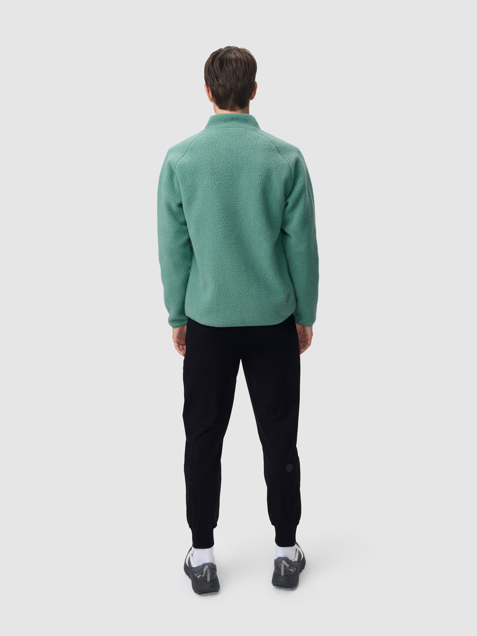 Кофта мужская Полар зеленая