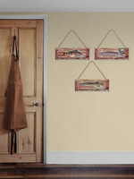 Панно на стену для интерьера "Мечта рыбака"