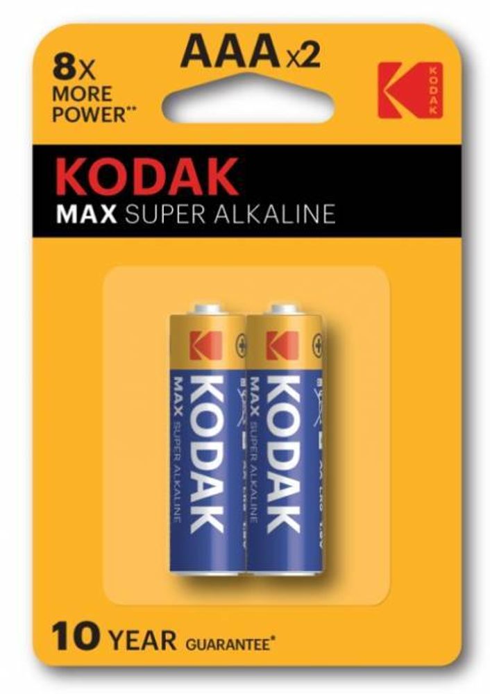 Батарейка ААА LR03-10BL MAX SUPER Alkaline  Kodak