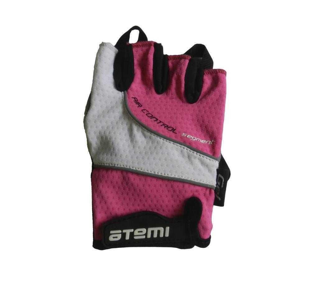 Велосипедные перчатки Atemi, розовый, Размер, 3xs (3-5 лет), AGC-08