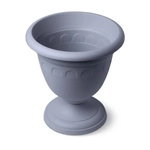 Вазон высокий Колывань 5.6л д26см серый