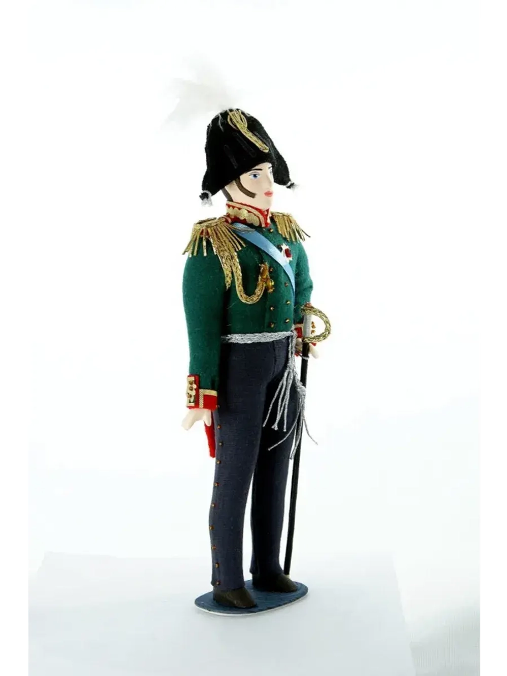 Кукла Пехотный генерал. Военный костюм. 1812 г. Россия