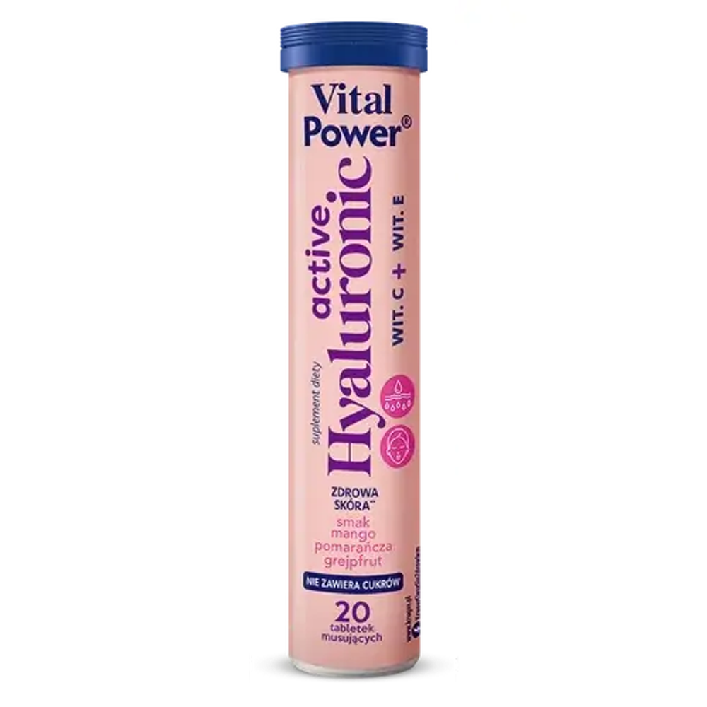 Vital Power Active Гиалуроновый витамин С и витамин Е - 28 шт.
