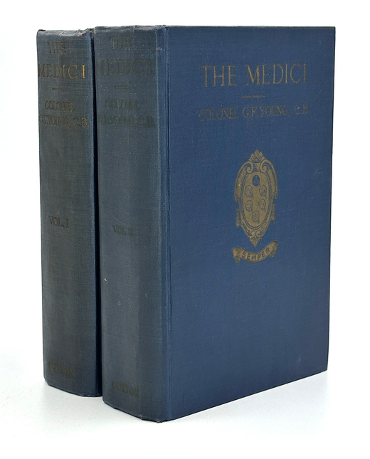[Редкое издание] Colonel G. F. Young .The Medici. New York: E.P. Dutton and Company, 1920. 2 тома.