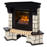 Каминокомплект Real Flame Stone Corner STD AO с очагом 3D Olympic (угловой)