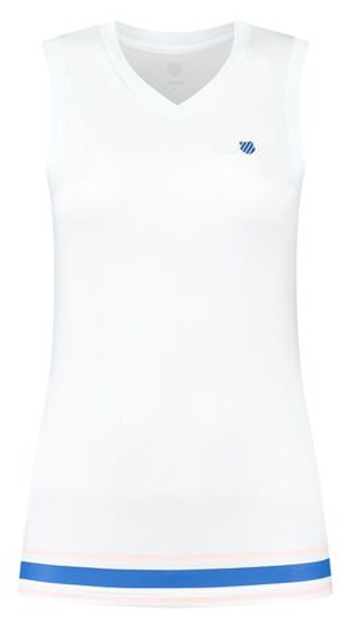 Женский топ теннисный K-Swiss Tac Hypercourt Singlet - white