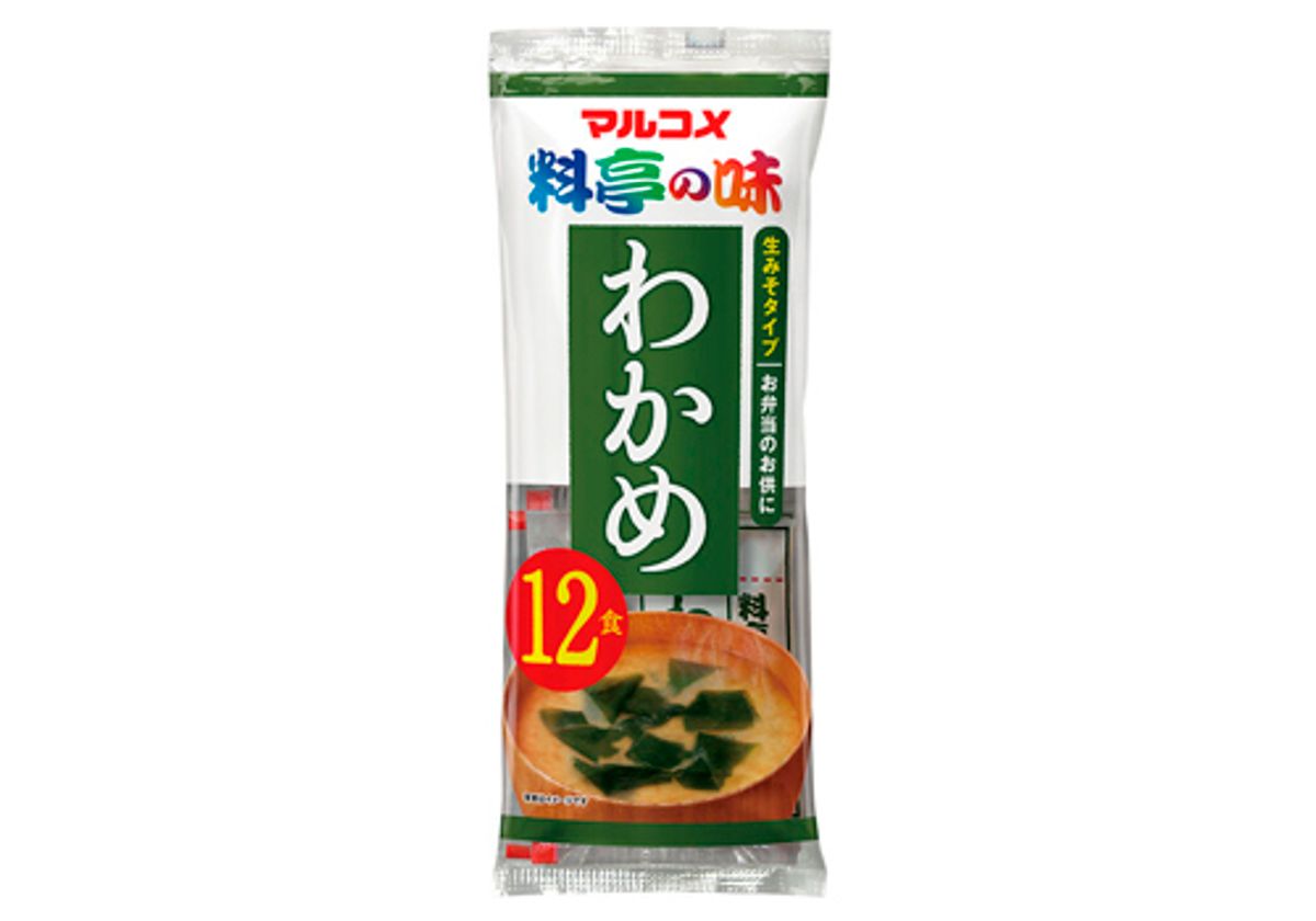 Мисо-суп Marukome Kabushiki с водорослями вакамэ, 216г