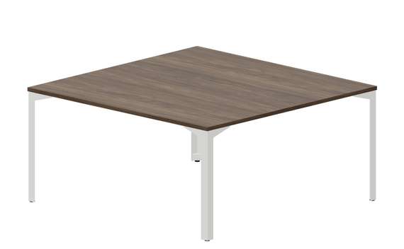 Составной стол на 2 рабочих места 158х156,6х75см, без отверстий