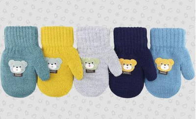 Варежки дет. ТМ-926м р.12,5(23) в ассорт. (Теплыши), 1 шт.