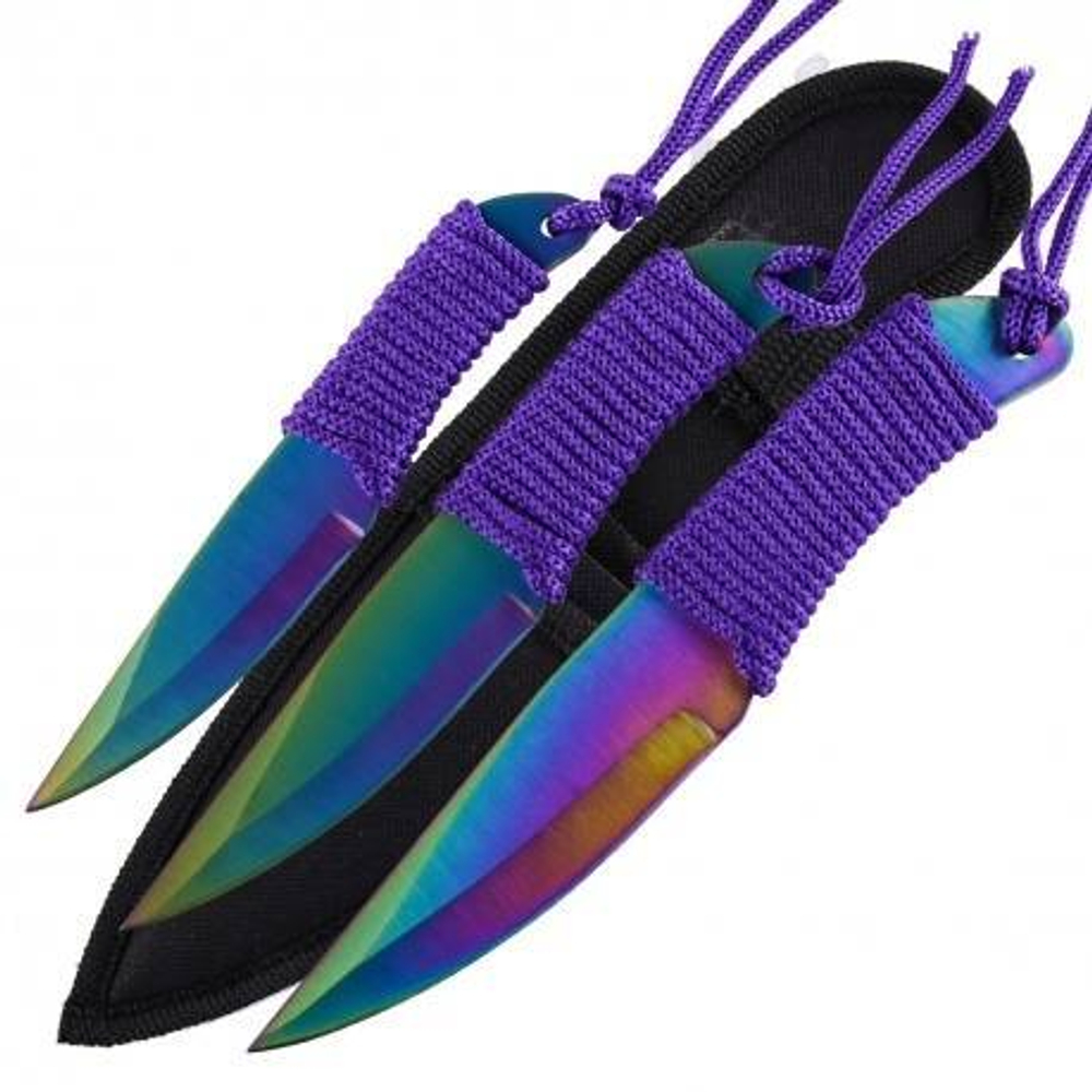 Метательные ножи с титановым покрытием