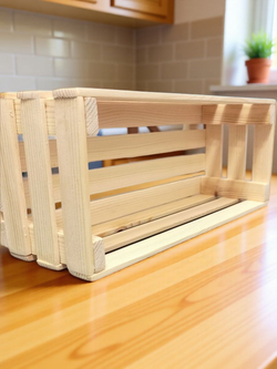 Универсальный мини-ящик для декора, хранения, подарка, горшечных цветов.