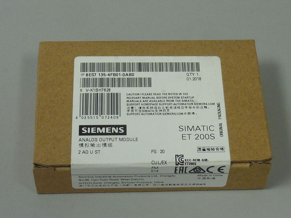 SIEMENS 6ES7135-4FB01-0AB0